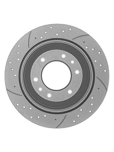 Тормозной диск Gerat R186P (задний) Platinum