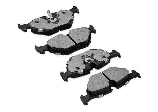 Тормозные колодки Gerat BPR188PG (задние) Low-metallic