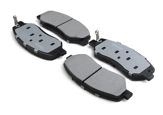 Тормозные колодки Gerat BPF131PG (передние) Low-metallic