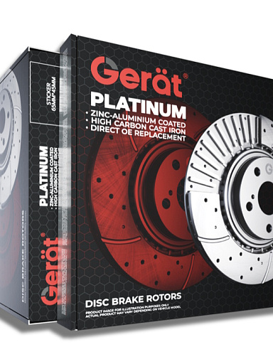 Передний тормозной диск Gerat F460P Platinum