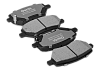 Тормозные колодки Gerat BPF317PG (передние) Low-metallic