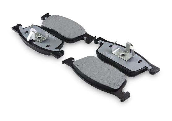 Тормозные колодки Gerat BPF273PG (передние) Low-metallic