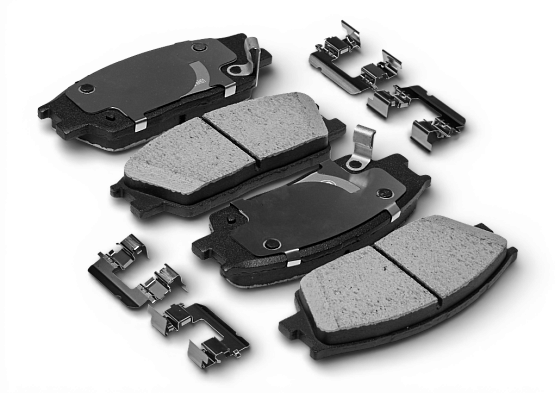 Тормозные колодки Gerat BPF322PG (передние) Low-metallic