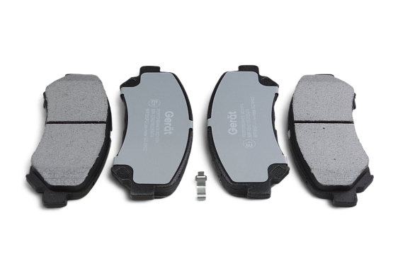 Тормозные колодки Gerat BPF065PG (передние) Low-metallic