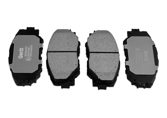 Тормозные колодки Gerat BPF019PG (передние) Low-metallic