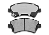Тормозные колодки Gerat BPF099PG (передние) Low-metallic