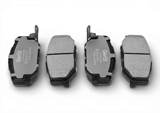Тормозные колодки Gerat BPF324PG (передние) Low-metallic
