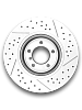 Тормозной диск Gerat DSK-F381P (передний) Platinum