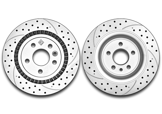 Тормозной диск Gerat DSK-R153P (задний) Platinum