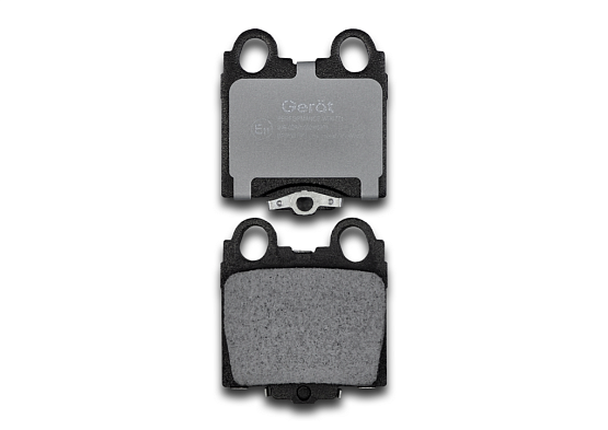 Тормозные колодки Gerat BPR001PG (задние) Low-metallic