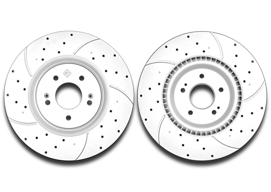 Тормозной диск Gerat DSK-F168P (передний) Platinum