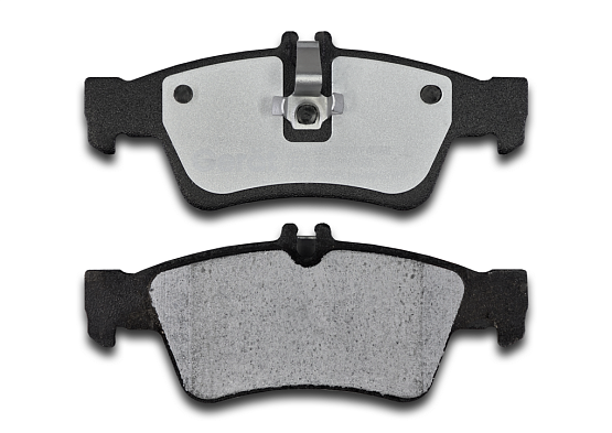Задние тормозные колодки Gerat BPR058PG Low-metallic