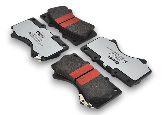 Тормозные колодки Gerat BPF004CG (передние) Ceramic