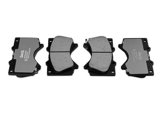 Тормозные колодки Gerat BPF004PG (передние) Low-metallic