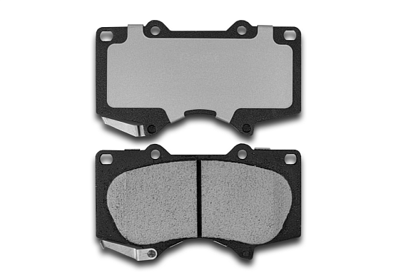 Передние тормозные колодки Gerat BPF006PG Low-metallic