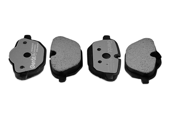 Тормозные колодки Gerat BPR109PG (задние) Low-metallic