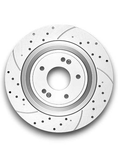 Задний тормозной диск Gerat DSK-R076P Platinum