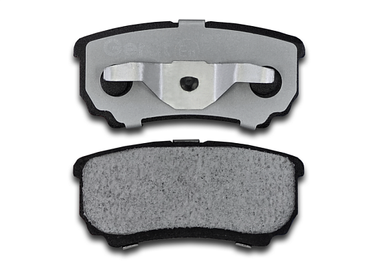 Тормозные колодки Gerat BPR028PG (задние) Low-metallic