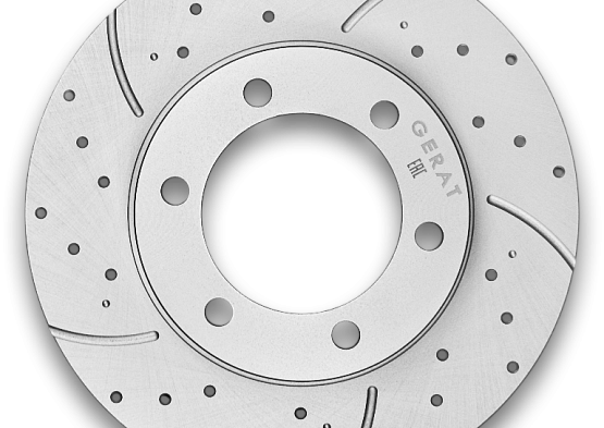 Тормозной диск Gerat DSK-F044P (передний) Platinum