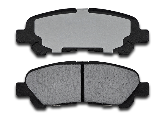 Задние тормозные колодки Gerat BPR159PG Low-metallic