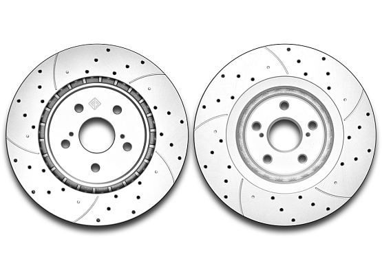 Тормозной диск Gerat DSK-F187P (передний) Platinum