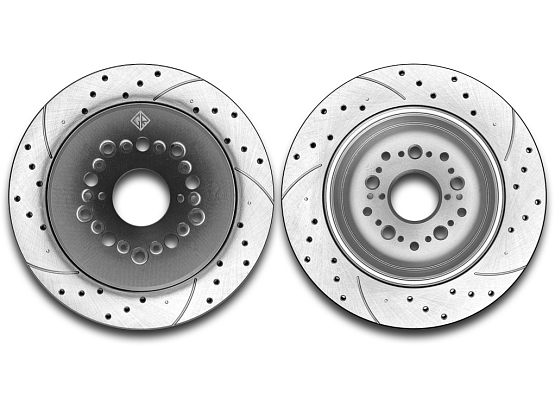 Тормозной диск Gerat DSK-R002W (задний) Performance