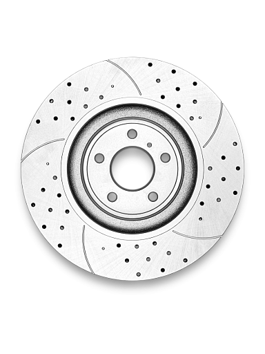 Тормозной диск Gerat F034P (передний) Platinum