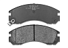Тормозные колодки Gerat BP-F022P (передние) Low-metallic
