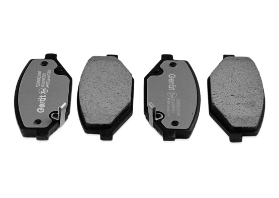 Тормозные колодки Gerat BPF293PG (передние) Low-metallic