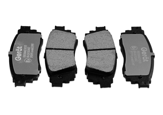 Тормозные колодки Gerat BPR081PG (задние) Low-metallic