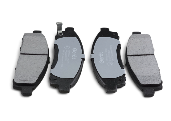 Тормозные колодки Gerat BPF122PG (передние) Low-metallic