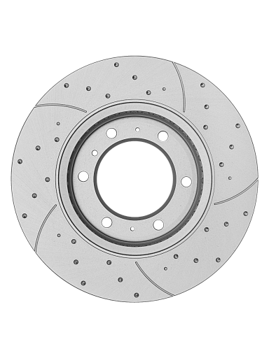 Передний тормозной диск Gerat F297P Platinum