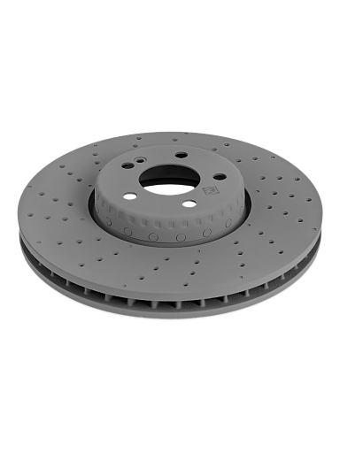 Тормозной диск Gerat DSK-F224C (передний) двухсоставной
