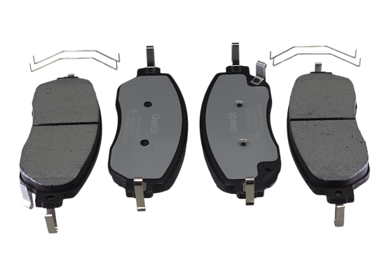 Тормозные колодки Gerat BPF305PG (передние) Low-metallic