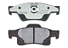 Тормозные колодки Gerat BPR132PG (задние) Low-metallic