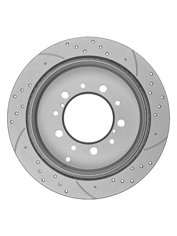 Тормозной диск Gerat DSK-R005P (задний) Platinum