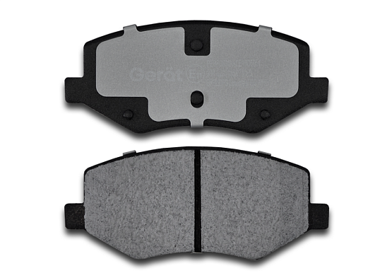 Передние тормозные колодки Gerat BPF290PG Low-metallic