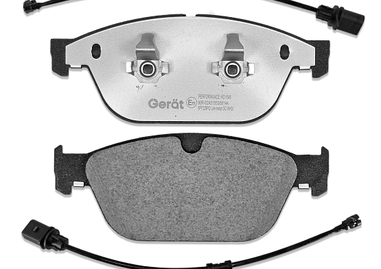 Тормозные колодки Gerat BPF329PG (передние)