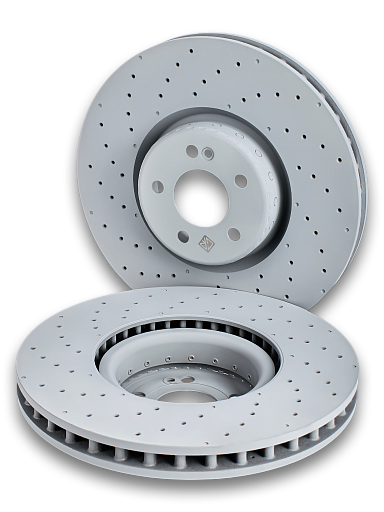 Тормозной диск Gerat DSK-F186C (передний) двухсоставной