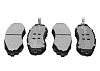 Передние тормозные колодки Gerat BPF158PG Low-metallic