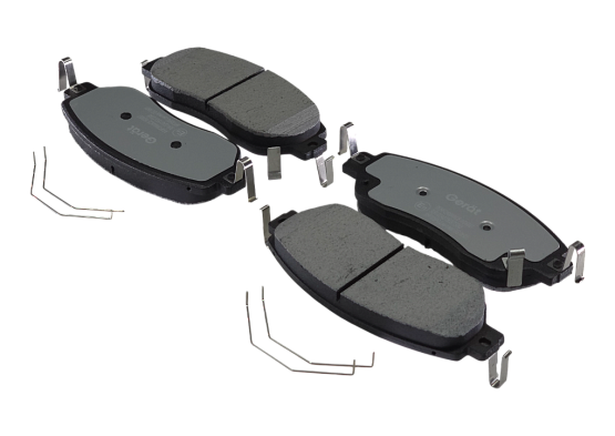 Тормозные колодки Gerat BPF305PG (передние) Low-metallic