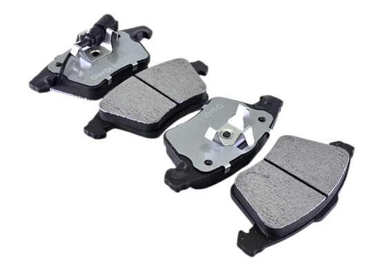 Тормозные колодки Gerat BPF244PG (передние) Low-metallic