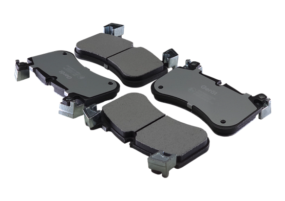 Тормозные колодки Gerat BPF308PG (передние) Low-metallic