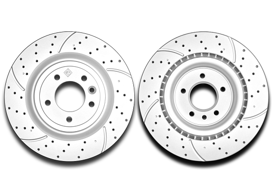 Тормозной диск Gerat DSK-R114P (задний) Platinum