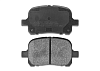 Тормозные колодки Gerat BP-F015P (передние) Low-metallic