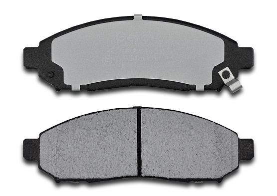 Тормозные колодки Gerat BPF056PG (передние) Low-metallic