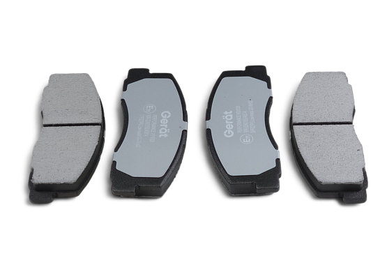 Тормозные колодки Gerat BPF027PG (передние) Low-metallic