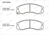 Тормозные колодки Gerat BP-F022N (передние) Normal