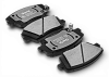 Тормозные колодки Gerat BPF280PG (передние) Low-metallic