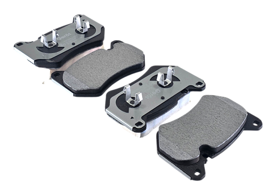 Тормозные колодки Gerat BPF222PG (передние) Low-metallic